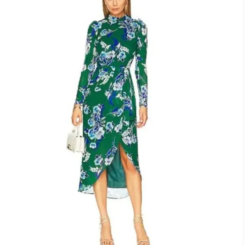 Yumi Kim Beverly Dress - Tully Garden Emerald - Size L
